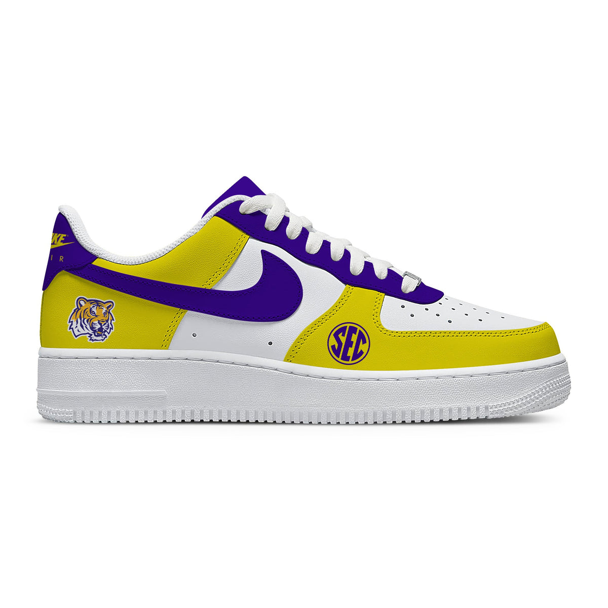 LSU College Custom Low-top Sneakers For Fans