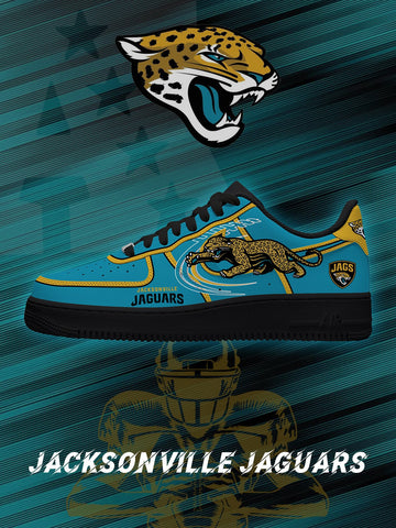 Jacksonville Custom Low-top Sneakers For Football Fans