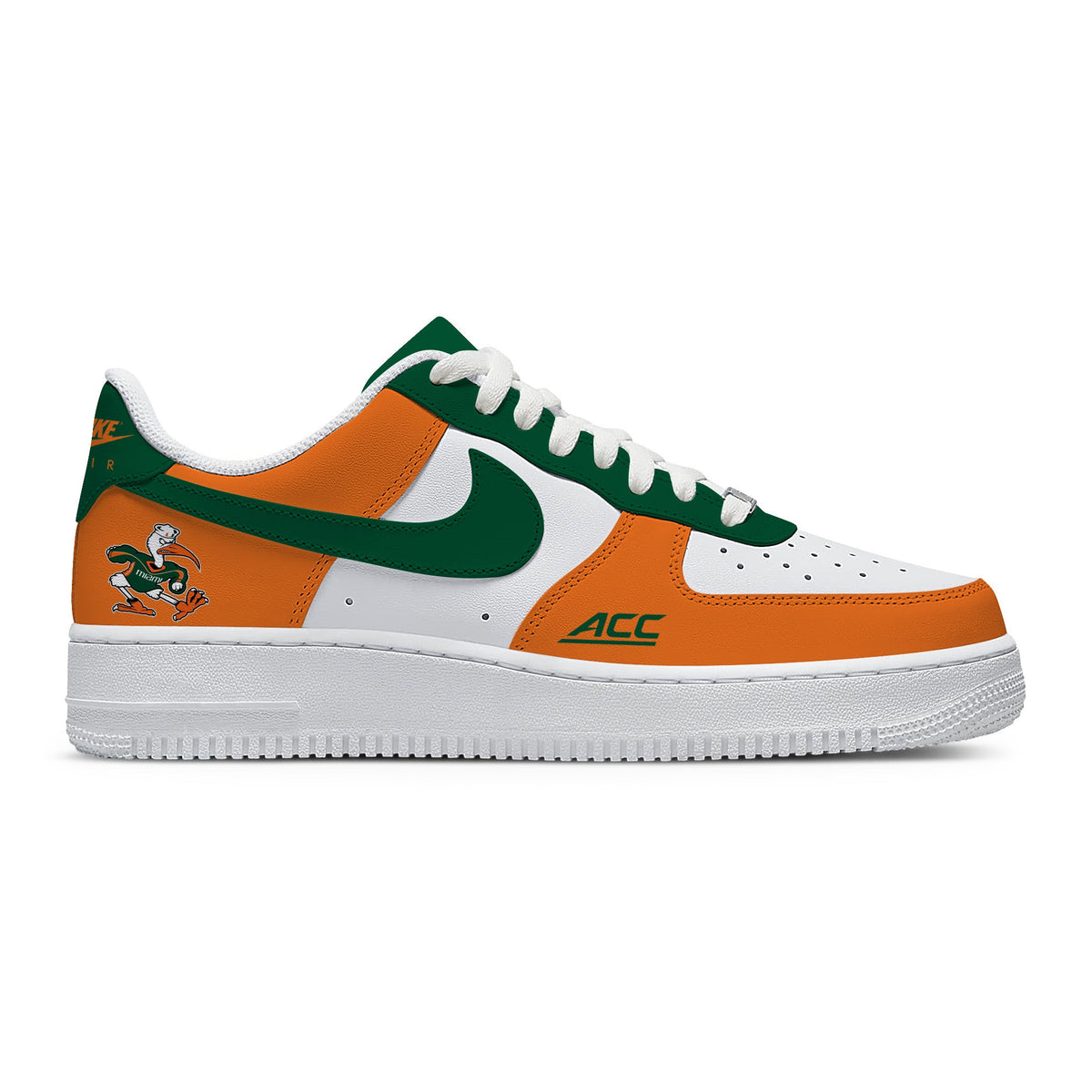 Miami College Custom Low-top Sneakers For Fans