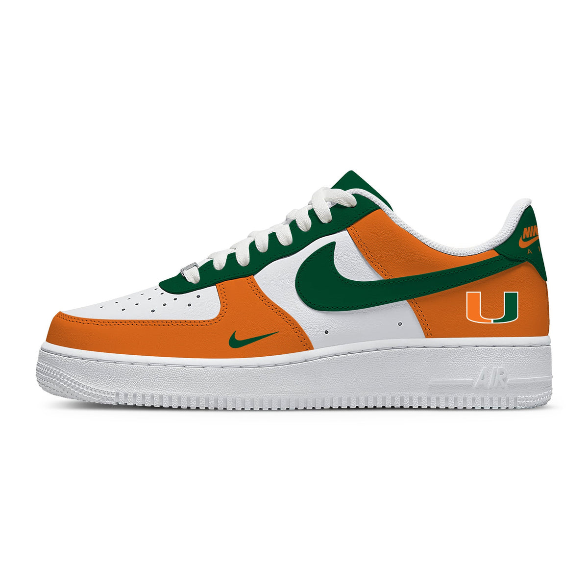 Miami College Custom Low-top Sneakers For Fans