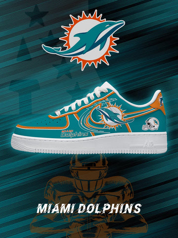 Miami Custom Low-top Sneakers For Football Fans