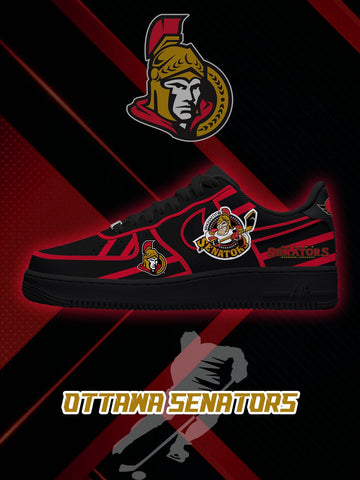 Ottawa Hockey V.2 Custom Low-top Sneakers For Fans