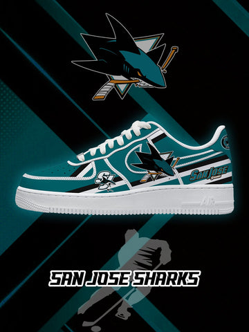 San Jose Hockey V.2 Custom Low-top Sneakers For Fans