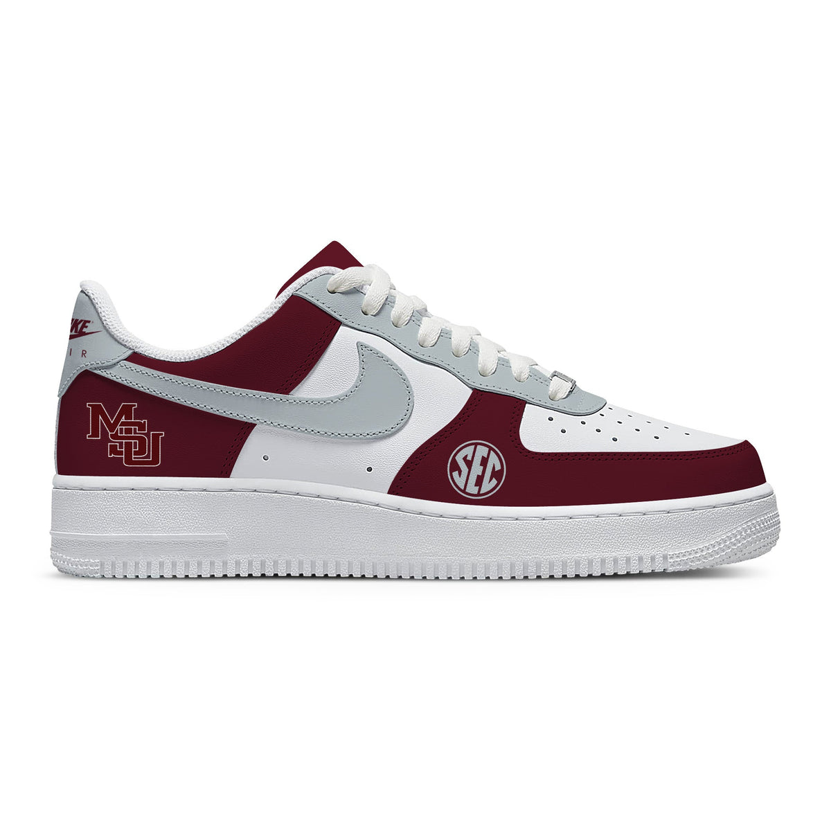 Mississippi State College Custom Low-top Sneakers For Fans