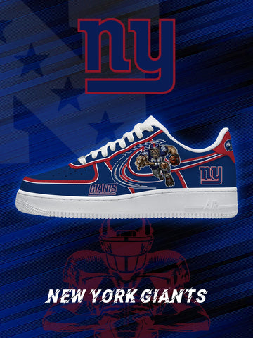 NYG Custom Low-top Sneakers For Football Fans