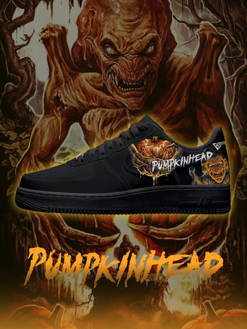 Pumpkinhead V.3 Custom Low-top Sneakers For Horror Fans