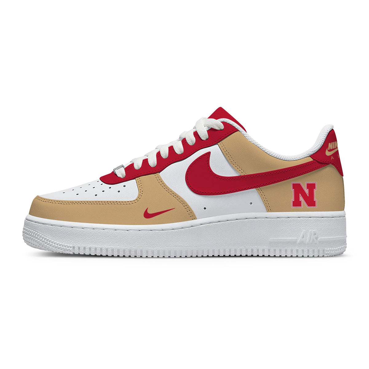 Nebraska College Custom Low-top Sneakers For Fans