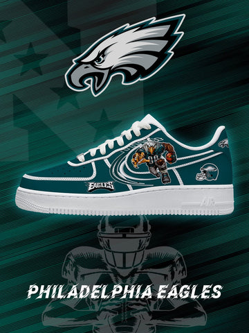 Philadelphia Custom Low-top Sneakers For Football Fans