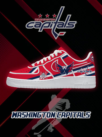Washington Hockey V.2 Custom Low-top Sneakers For Fans