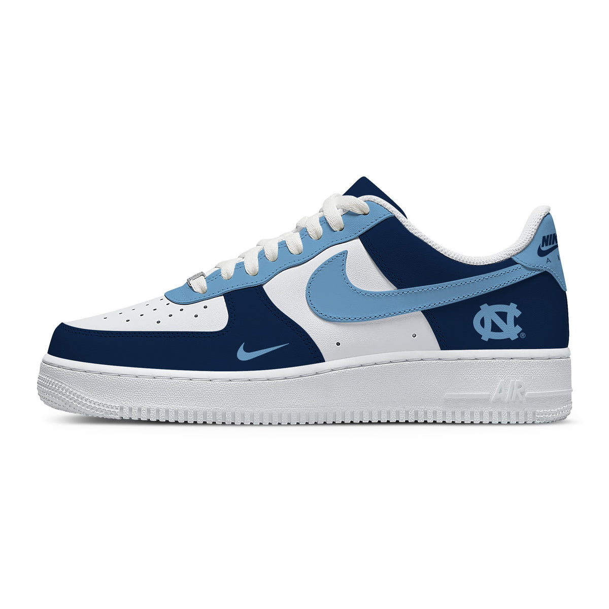 North Carolina College Custom Low-top Sneakers For Fans