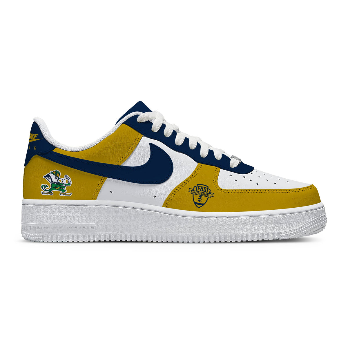Notre Dame College Custom Low-top Sneakers For Fans