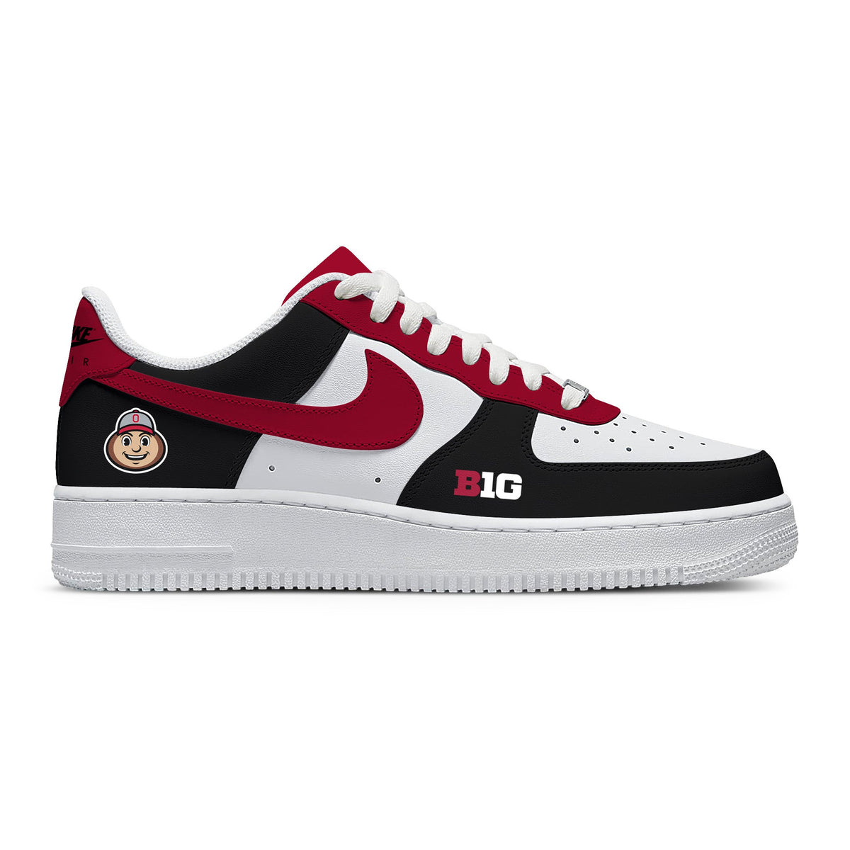 Ohio State College Custom Low-top Sneakers For Fans