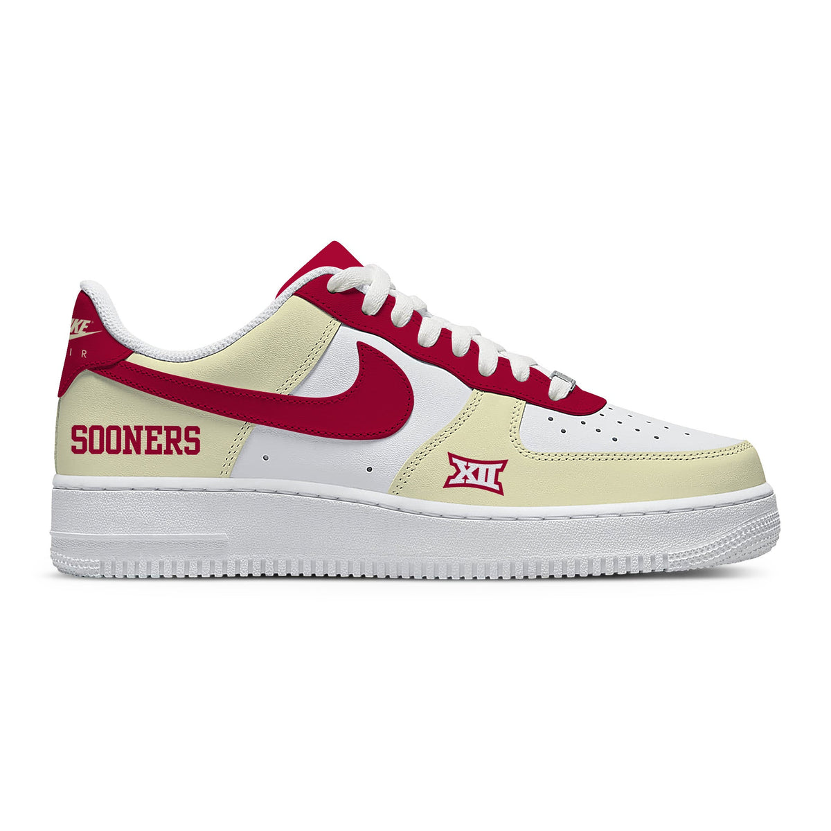Oklahoma College Custom Low-top Sneakers For Fans