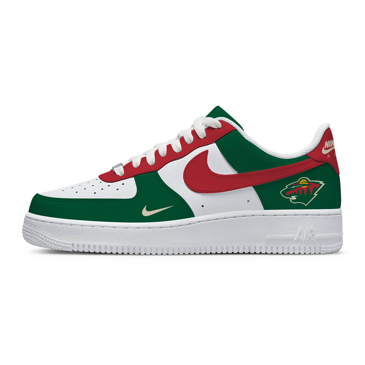 Minnesota Hockey V.1 Custom Low-top Sneakers For Fans