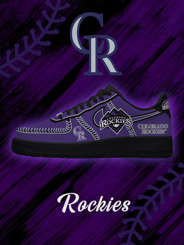 Colorado Baseball V.2 Custom Low-top Sneakers For Fans