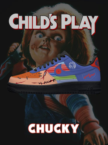 Chucky V.1 Custom Low-top Sneakers For Horror Fans