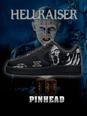 Pinhead V.2 Custom Low-top Sneakers For Horror Fans