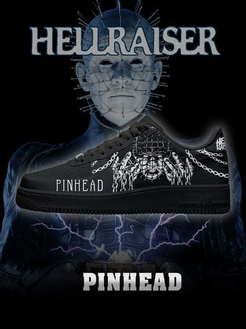 Pinhead V.3 Custom Low-top Sneakers For Horror Fans