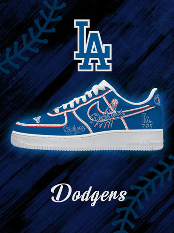 LAD Baseball V.4 Custom Low-top Sneakers For Fans