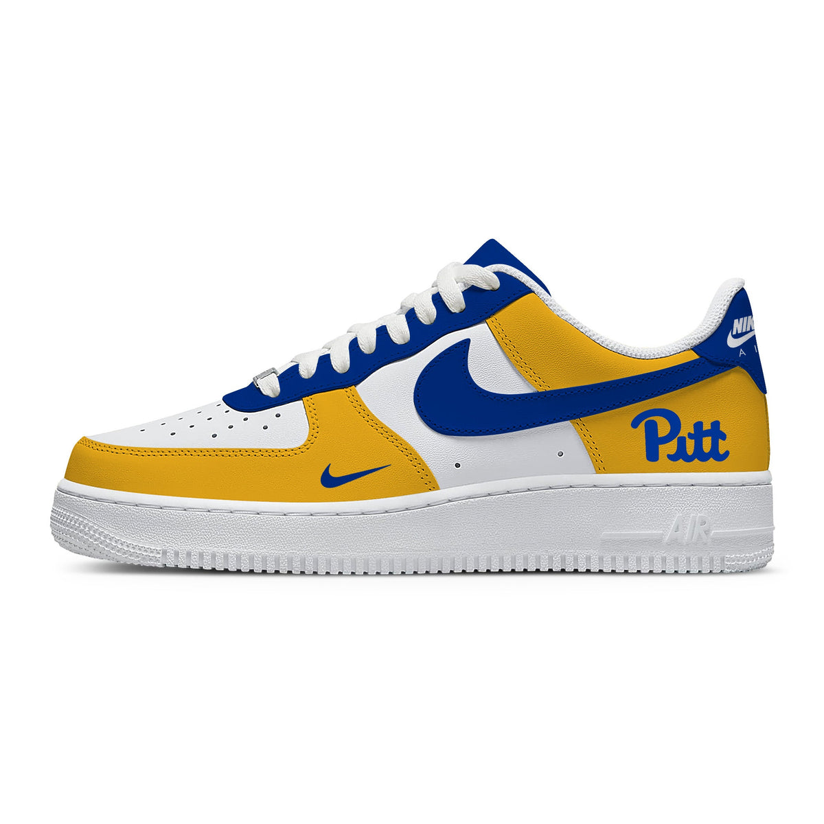 Pittsburgh College Custom Low-top Sneakers For Fans