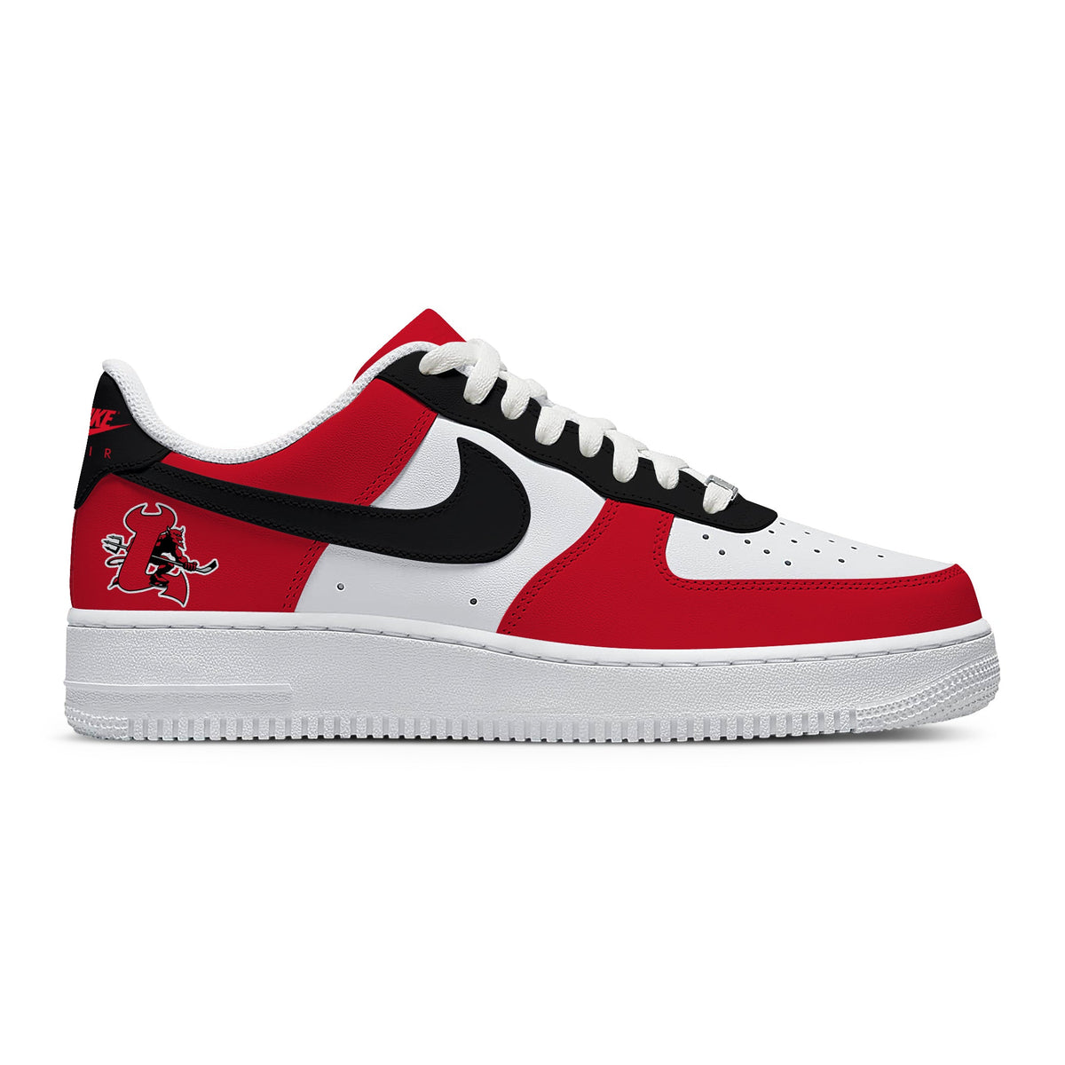 New Jersey Hockey V.1 Custom Low-top Sneakers For Fans