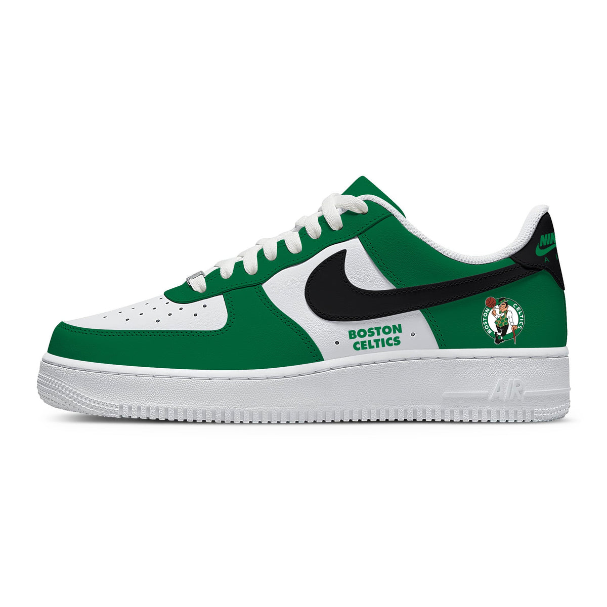Boston Basketball Custom Low-top Sneakers For Fans