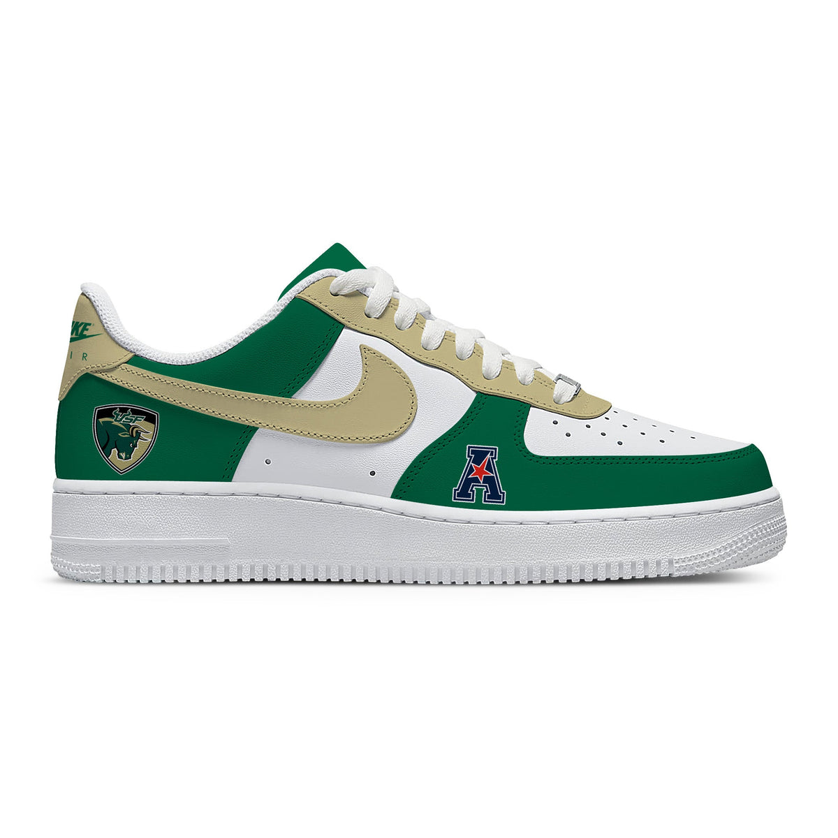 South Florida College Custom Low-top Sneakers For Fans