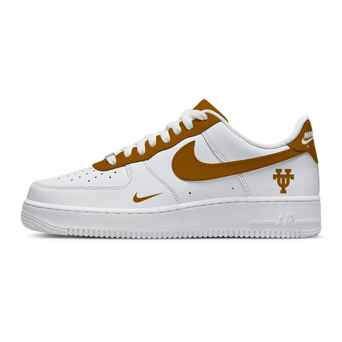 Texas College Custom Low-top Sneakers For Fans-Cuztomshoes
