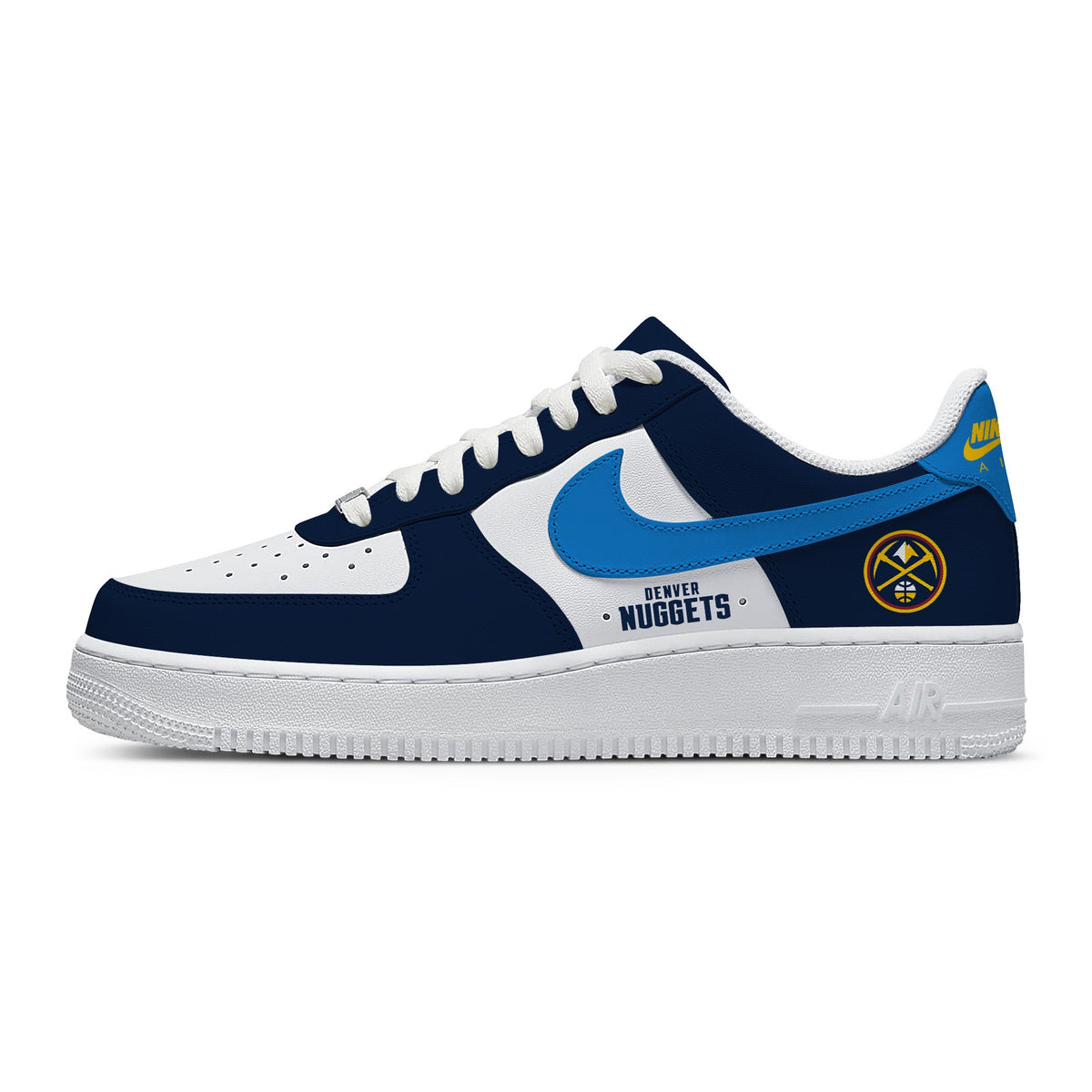 Denver Basketball Custom Low-top Sneakers For Fans