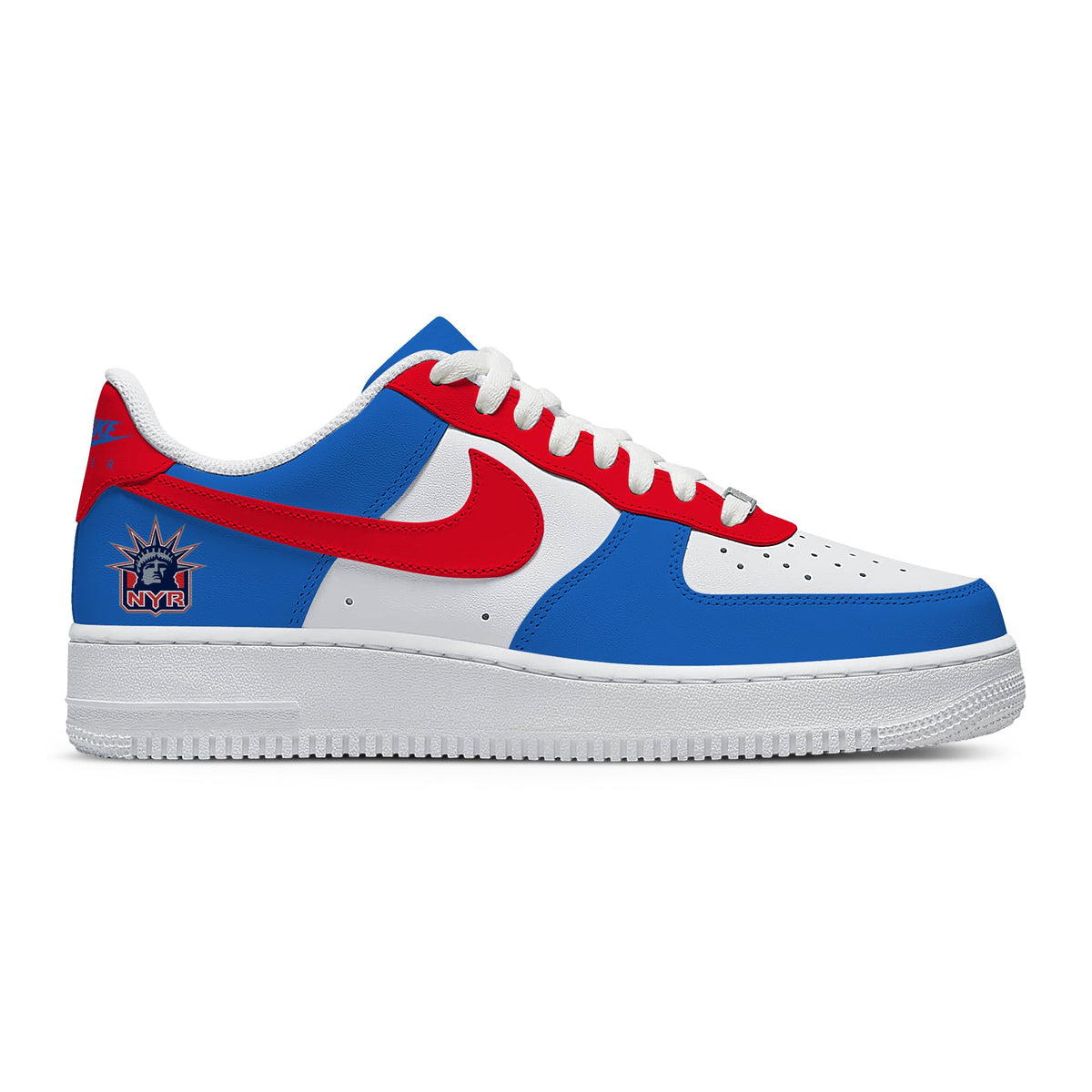 New York Hockey V.1 Custom Low-top Sneakers For Fans