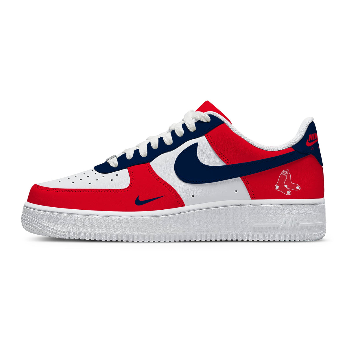 Boston Baseball Custom Low-top Sneakers For Fans