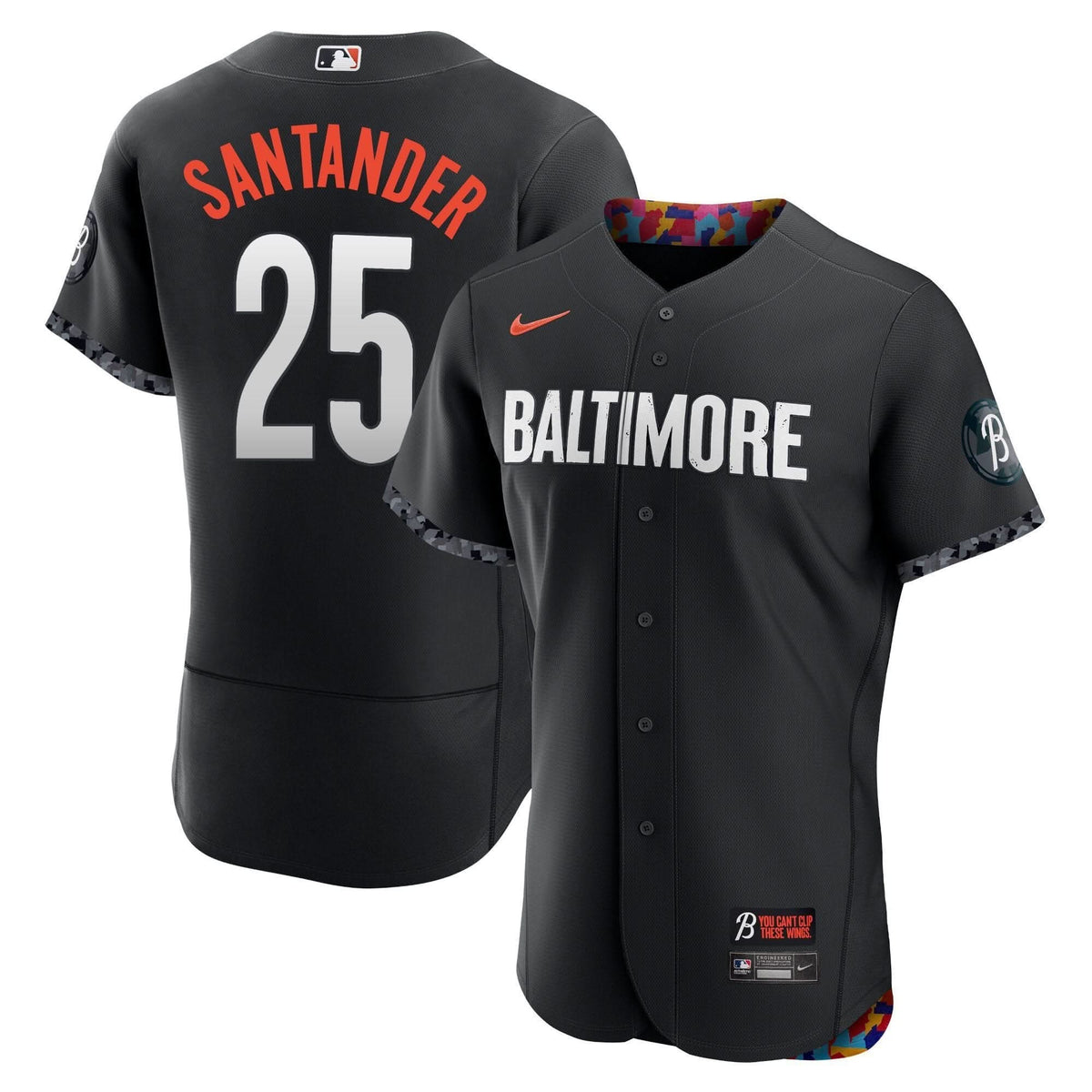Baltimore Orioles 2023 City Connect Jersey - Stitched