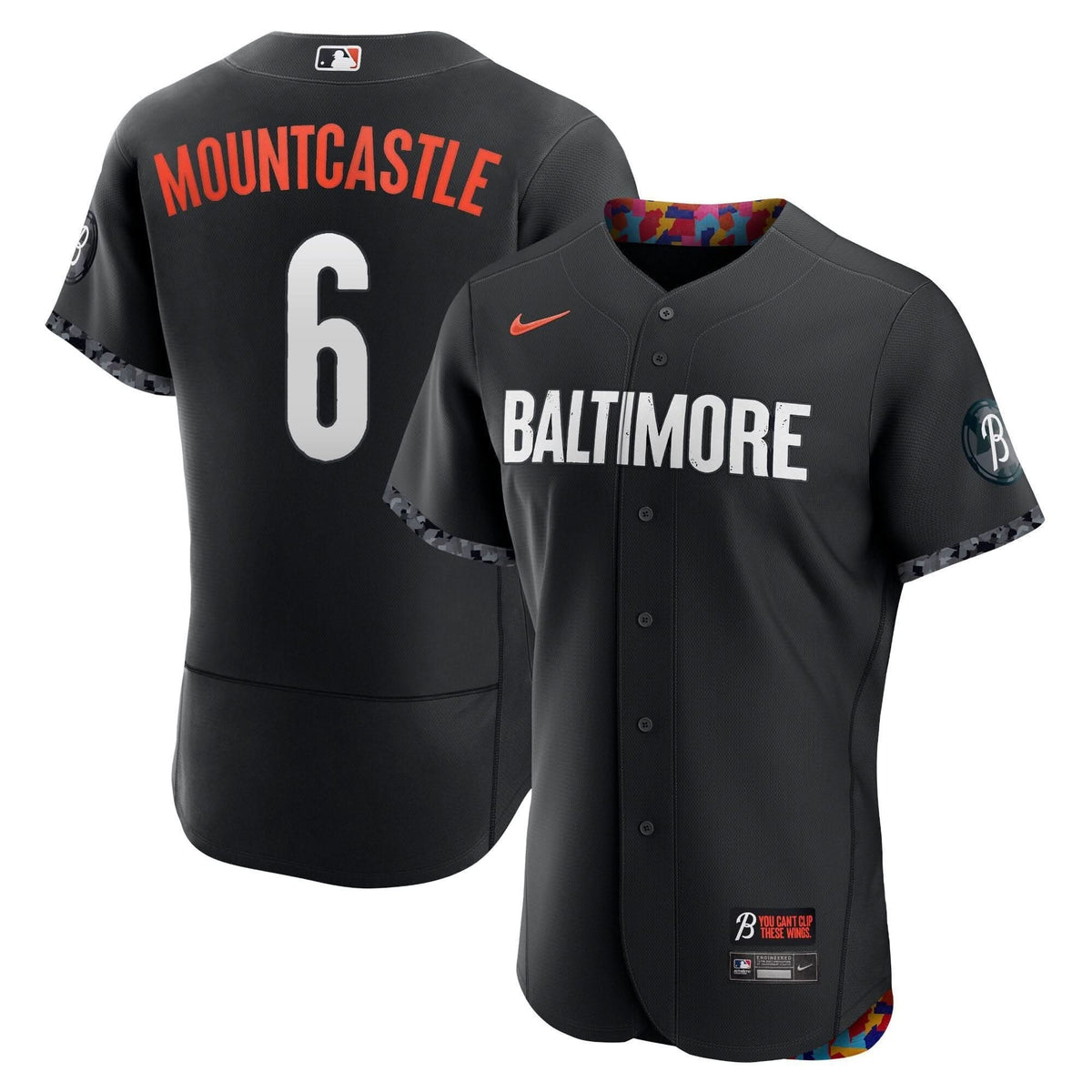 Baltimore Orioles 2023 City Connect Jersey - Stitched