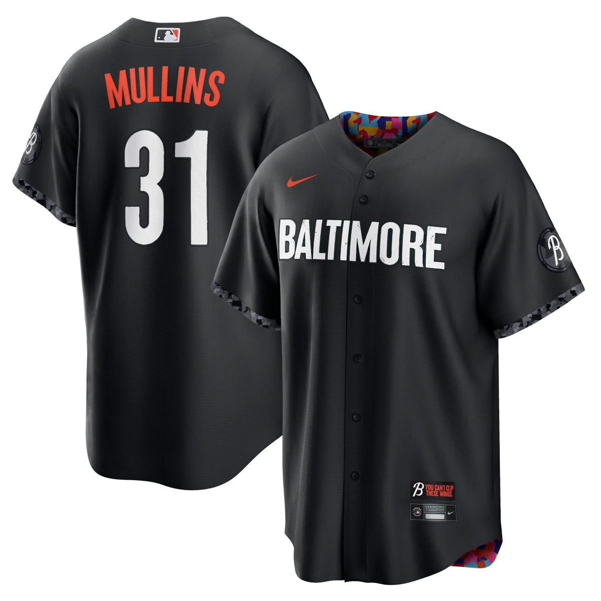 Baltimore Orioles 2023 City Connect Jersey - Stitched