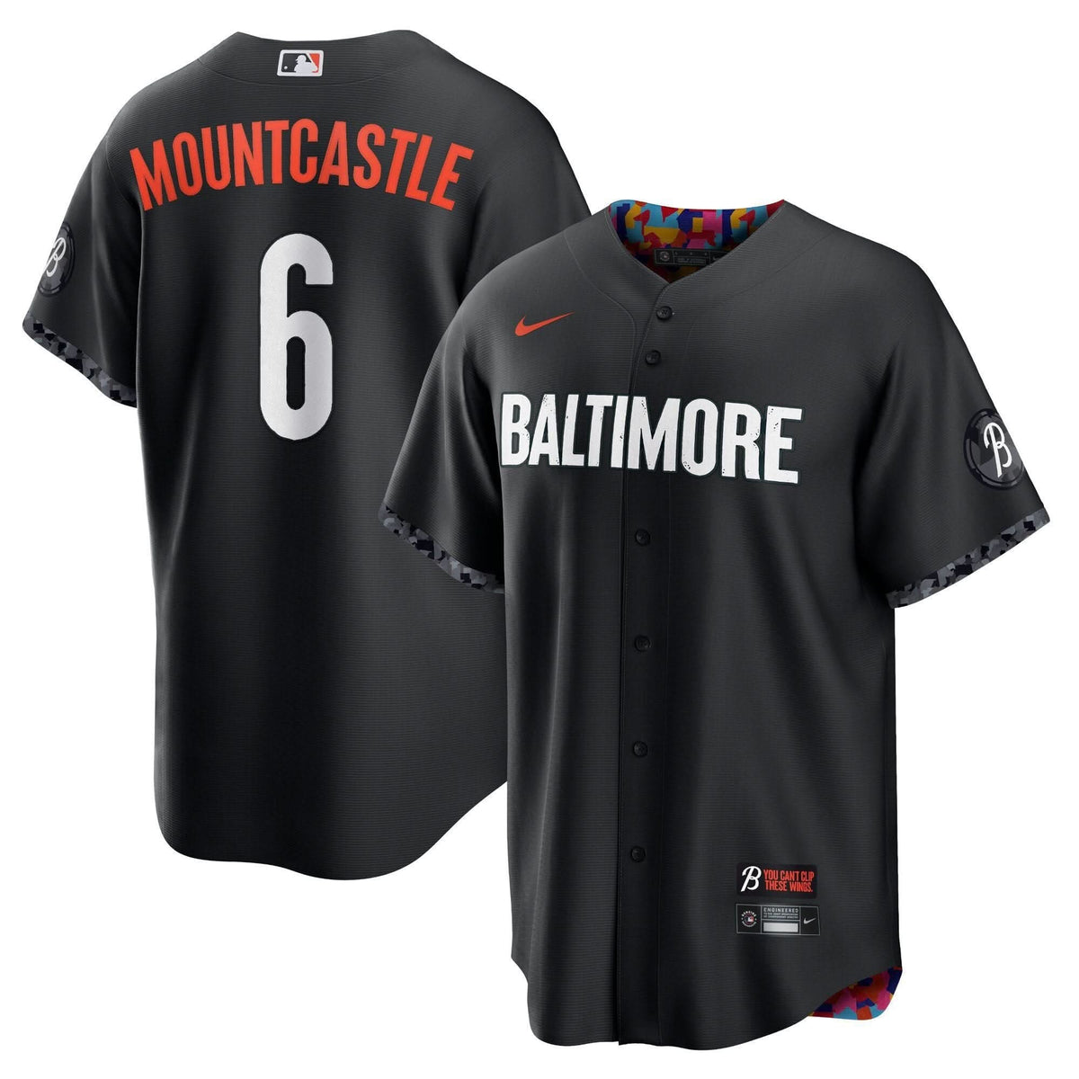 Baltimore Orioles 2023 City Connect Jersey - Stitched