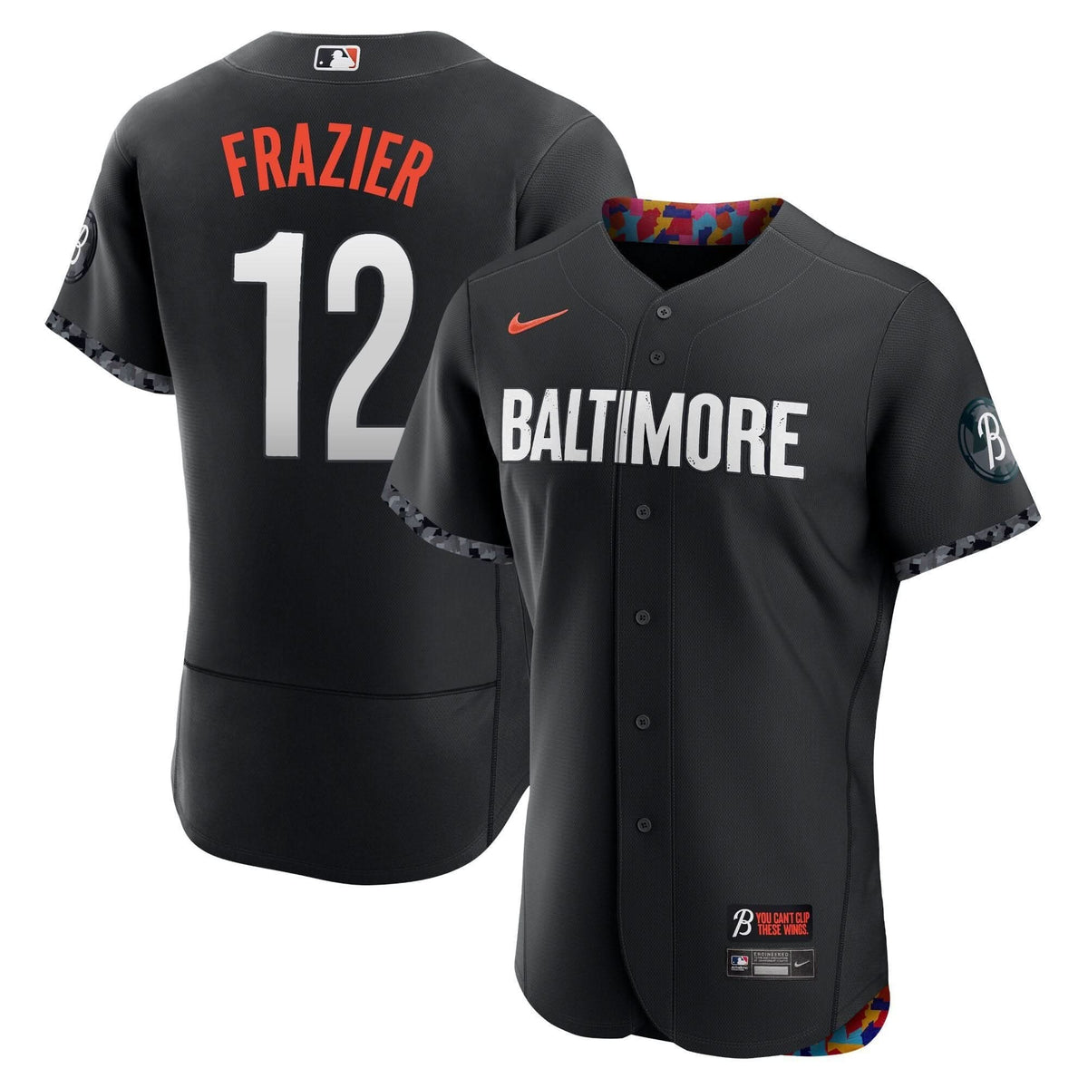 Baltimore Orioles 2023 City Connect Jersey - Stitched