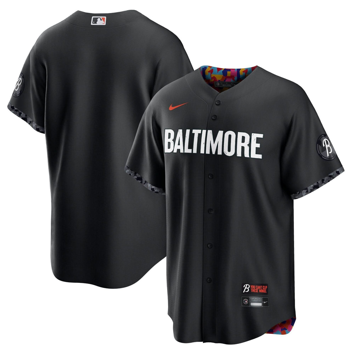 Baltimore Orioles 2023 City Connect Jersey - Stitched