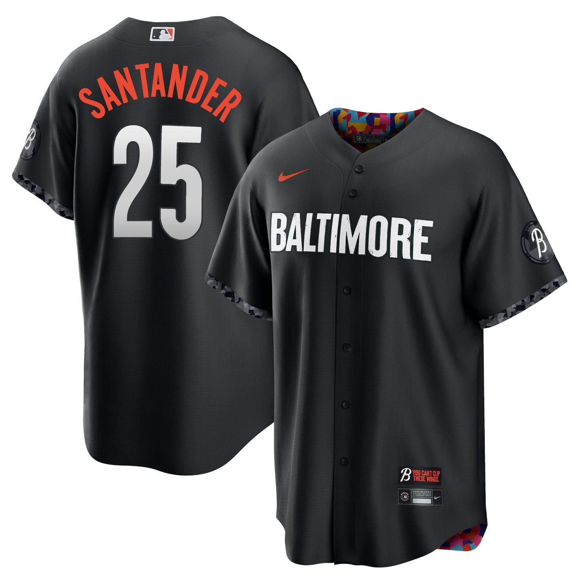Baltimore Orioles 2023 City Connect Jersey - Stitched
