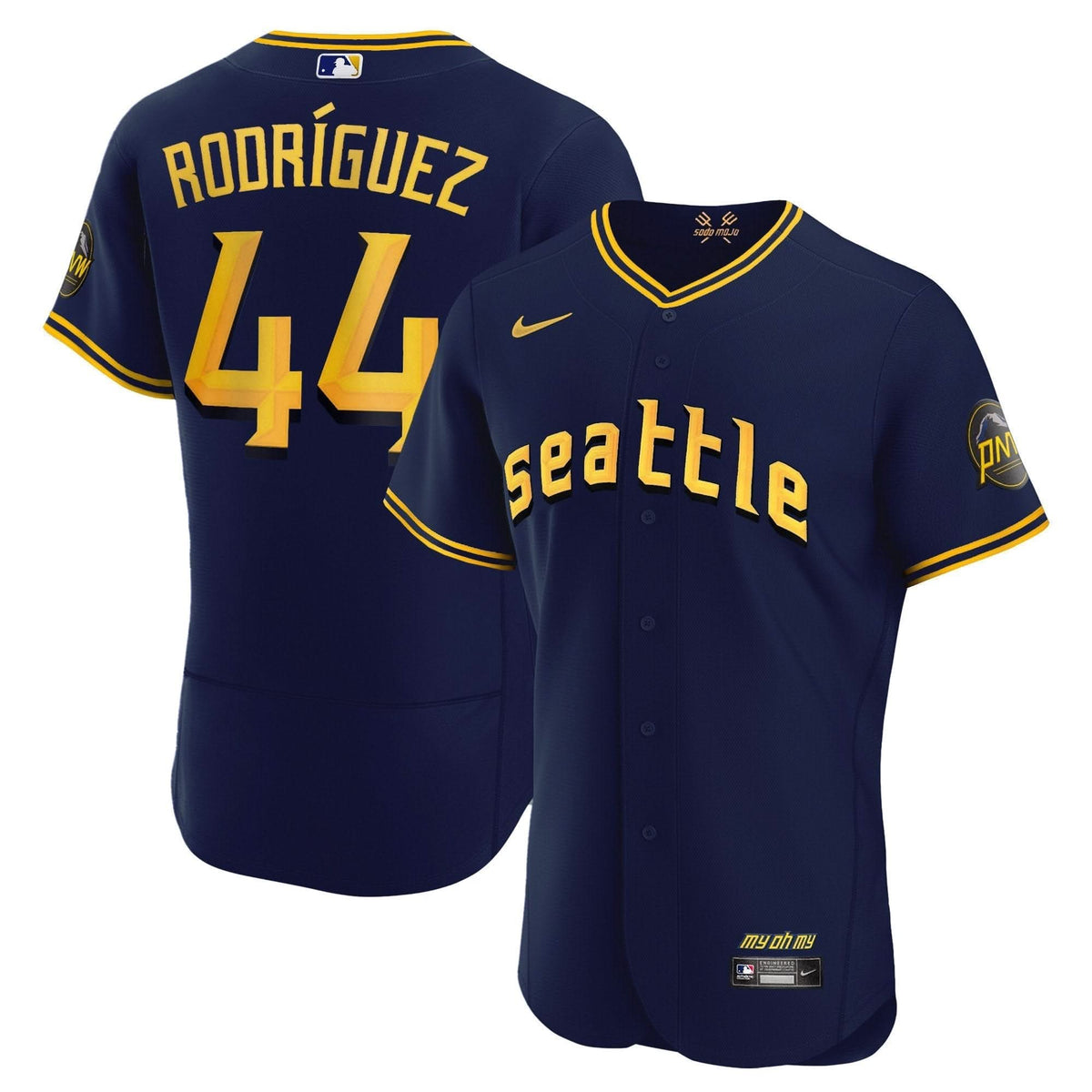 Seattle Mariners 2023 City Connect Collection Jersey - Stitched