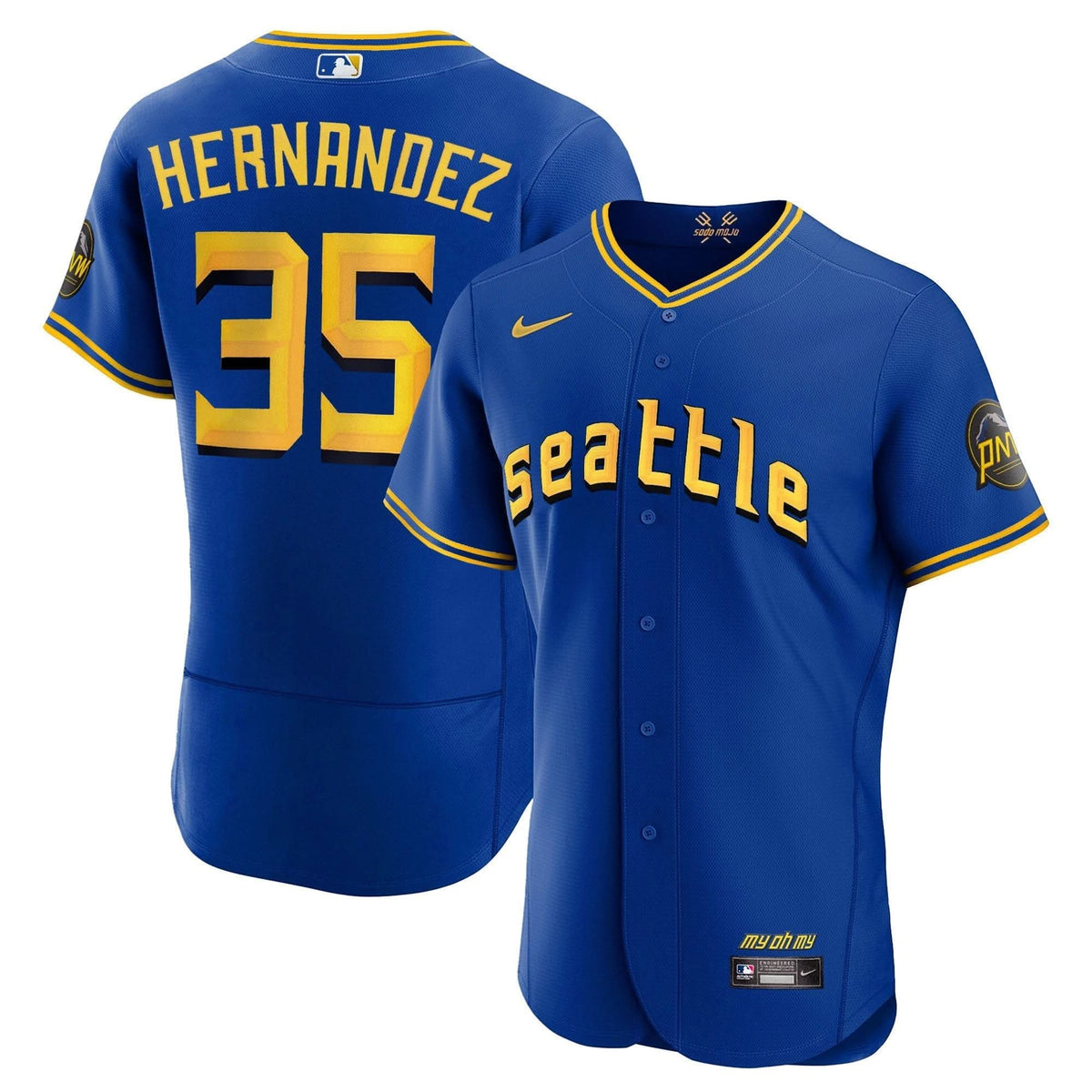 Seattle Mariners 2023 City Connect Collection Jersey - Stitched