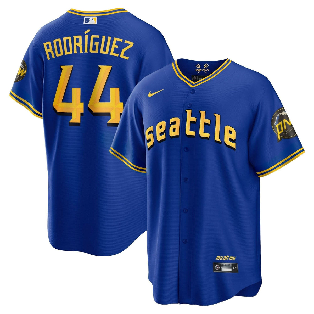 Seattle Mariners 2023 City Connect Collection Jersey - Stitched