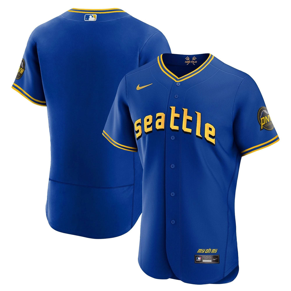 Seattle Mariners 2023 City Connect Collection Jersey - Stitched