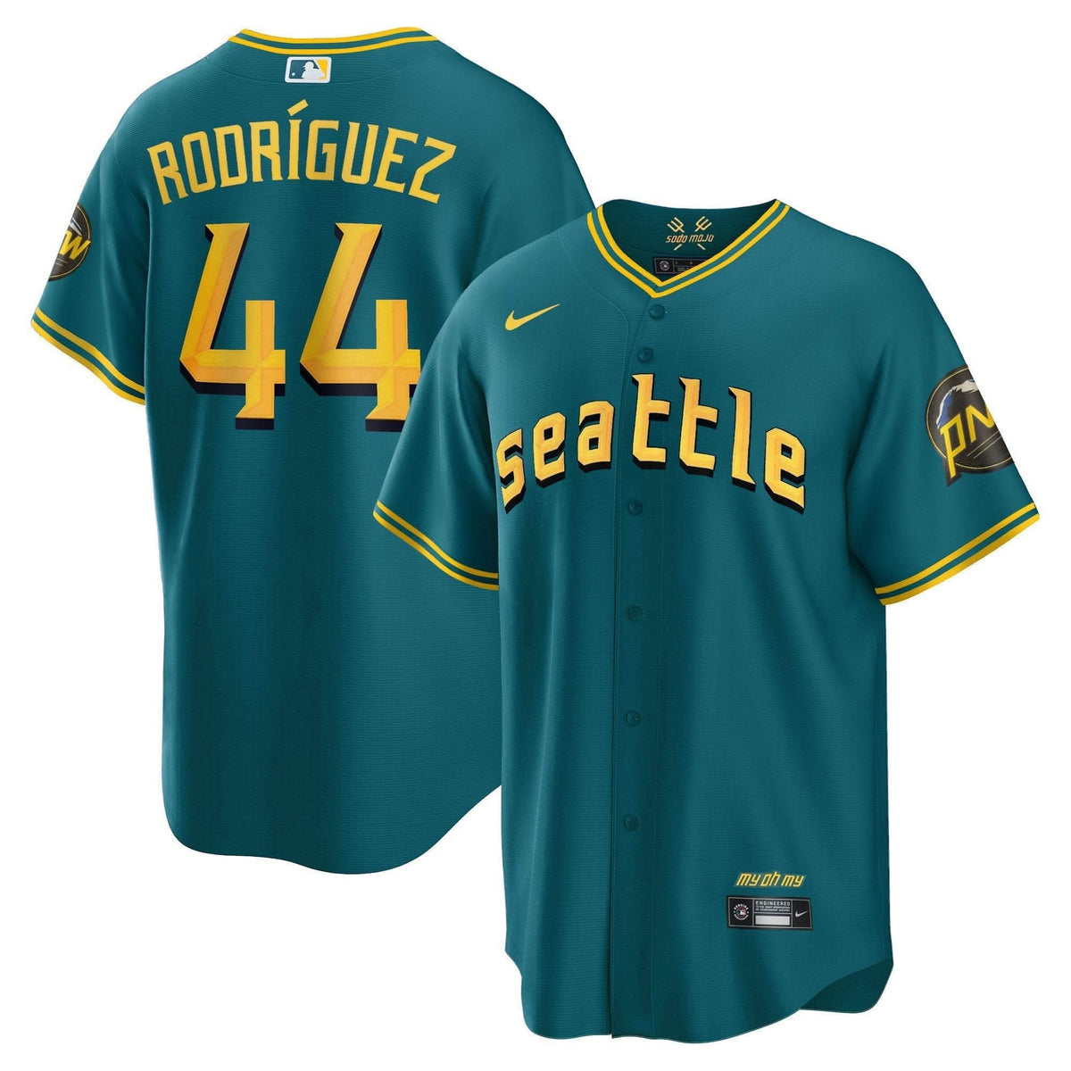 Seattle Mariners 2023 City Connect Collection Jersey - Stitched