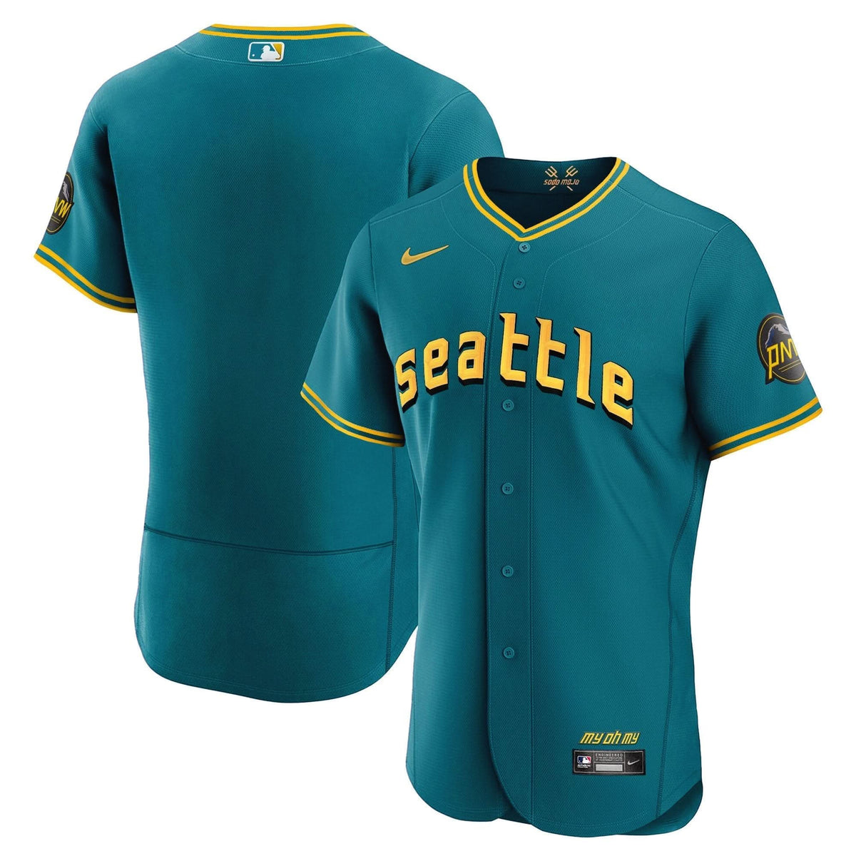 Seattle Mariners 2023 City Connect Collection Jersey - Stitched