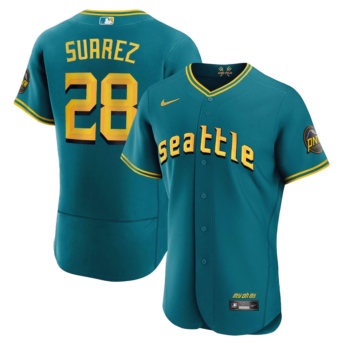 Seattle Mariners 2023 City Connect Collection Jersey - Stitched