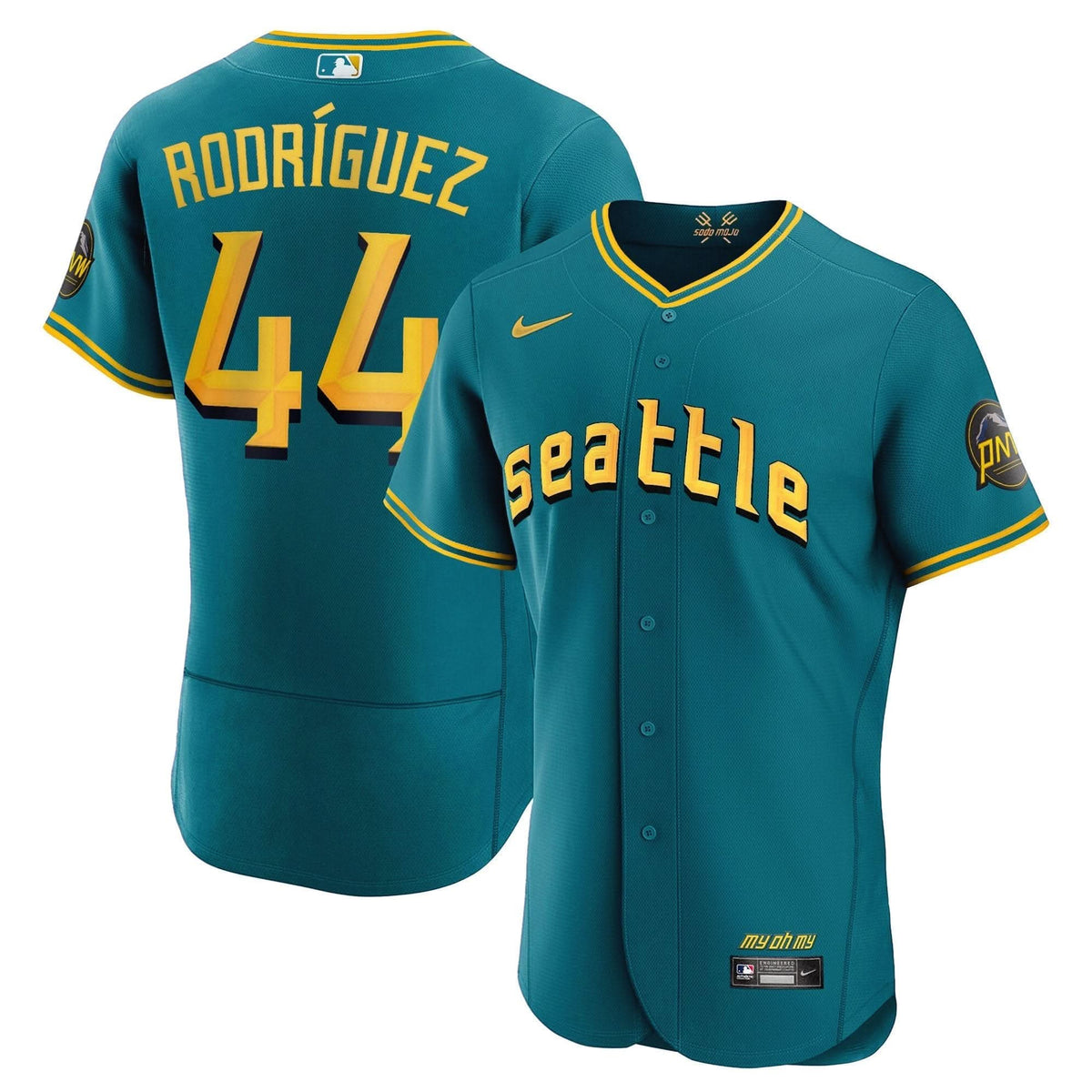 Seattle Mariners 2023 City Connect Collection Jersey - Stitched