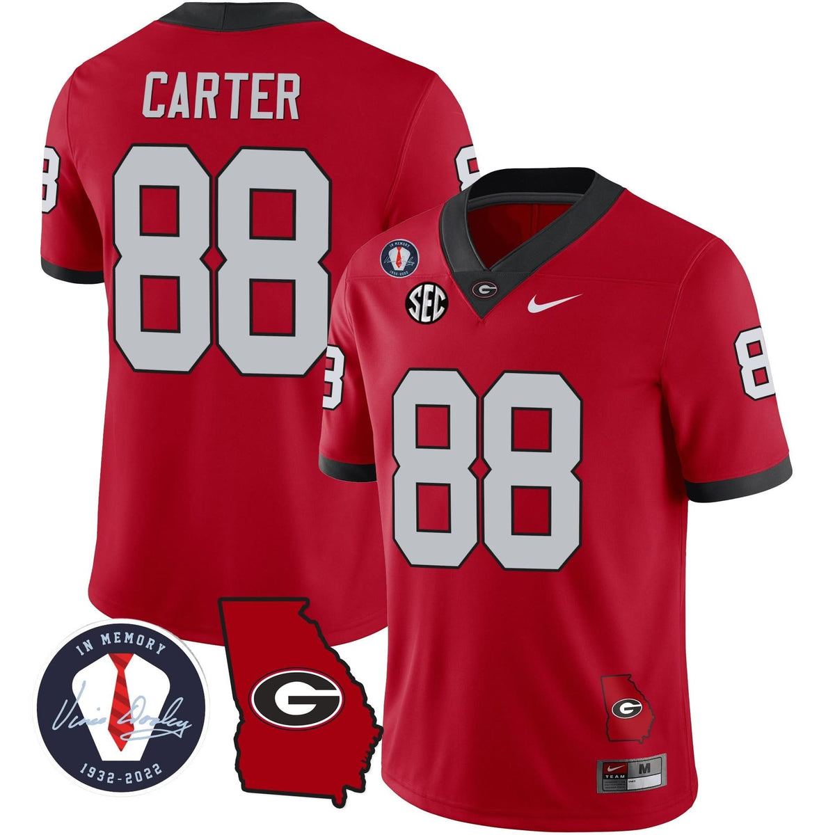 Green Bay Packers 2023 Vapor Jersey - Georgia Map