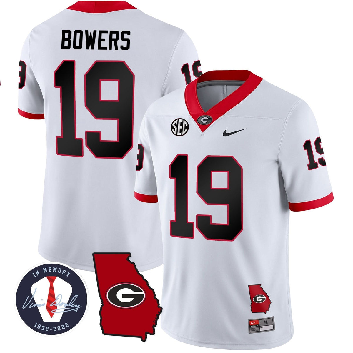 Green Bay Packers 2023 Vapor Jersey - Georgia Map