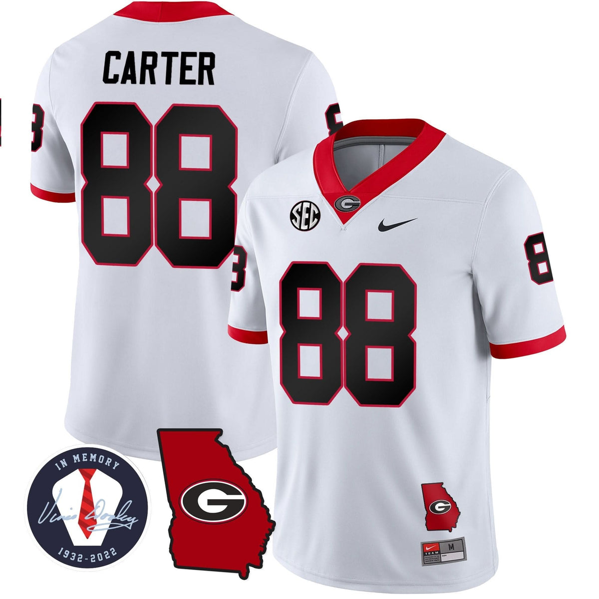 Green Bay Packers 2023 Vapor Jersey - Georgia Map
