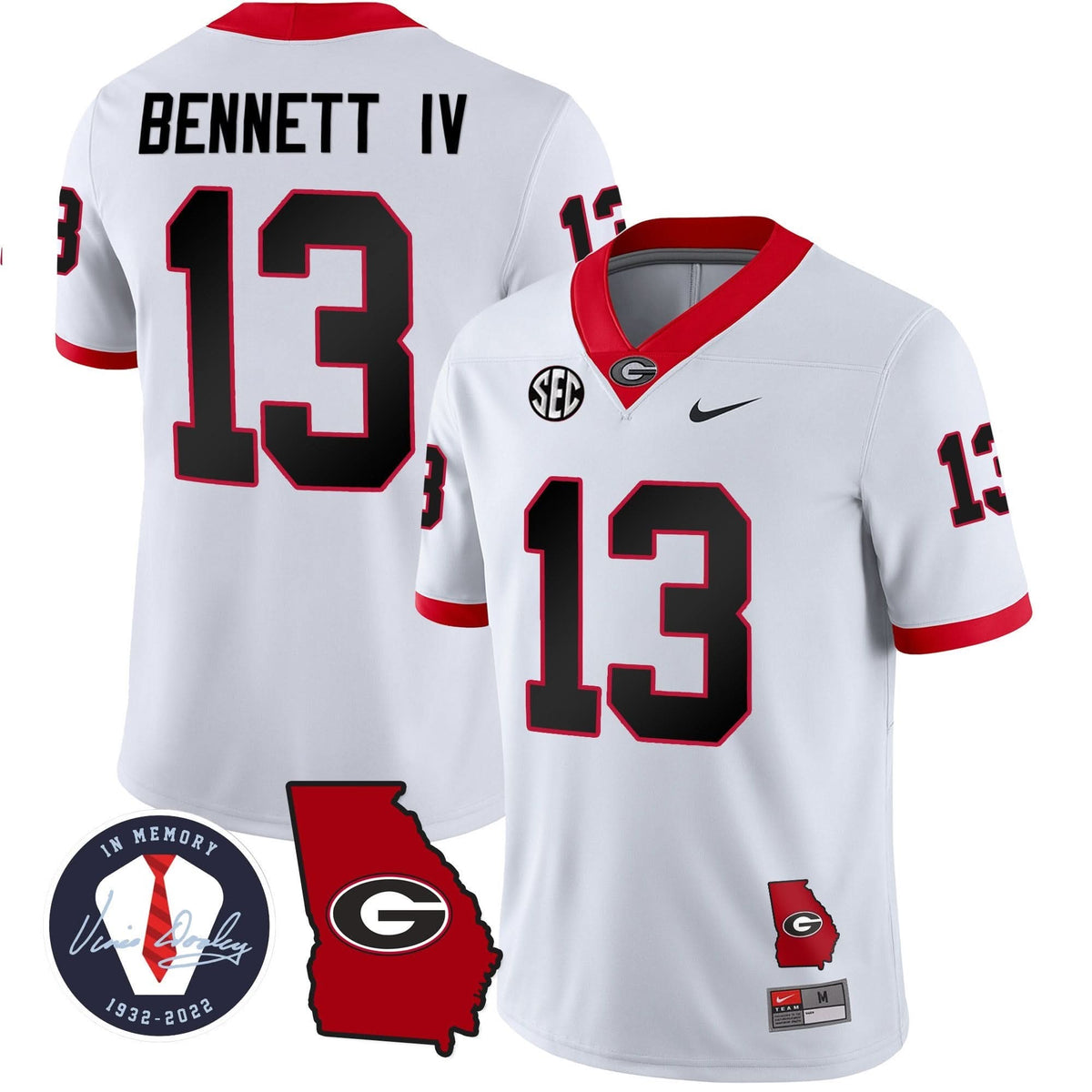Green Bay Packers 2023 Vapor Jersey - Georgia Map